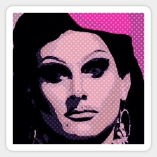 Just Jan Upset Drag Race Meme Pop Art Sticker